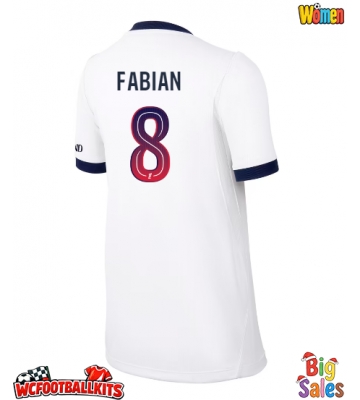 Paris Saint-Germain Fabian Ruiz #8 Replica Away Stadium Shirt for Women 2026-27 Short Sleeve